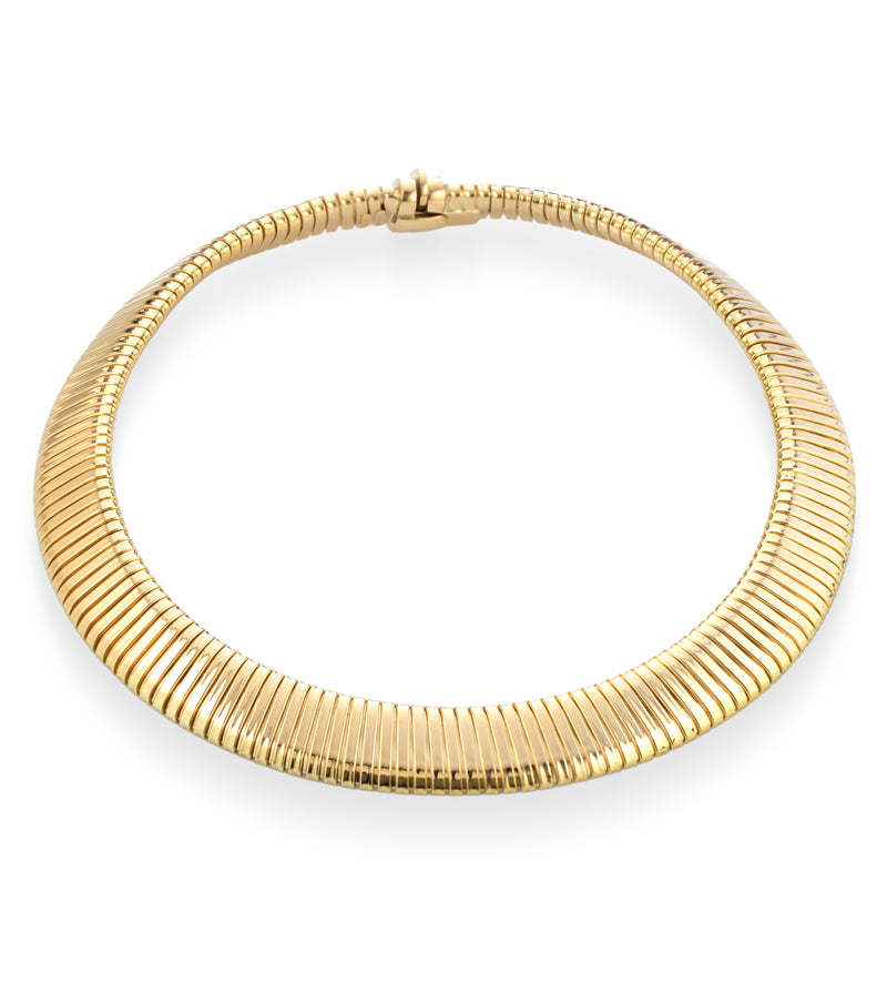 Wide Tubogas Necklace