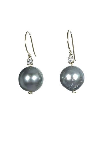Tahition Pearl Drop Earring