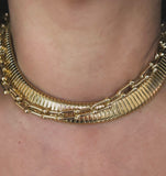 Wide Tubogas Necklace