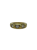 3 Diamond Gypsy Set Ring