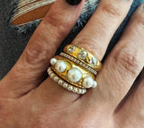 Pearl Gypsy Ring