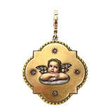 Cherub Locket Pendant