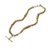 Antique Pierced Gold Chain