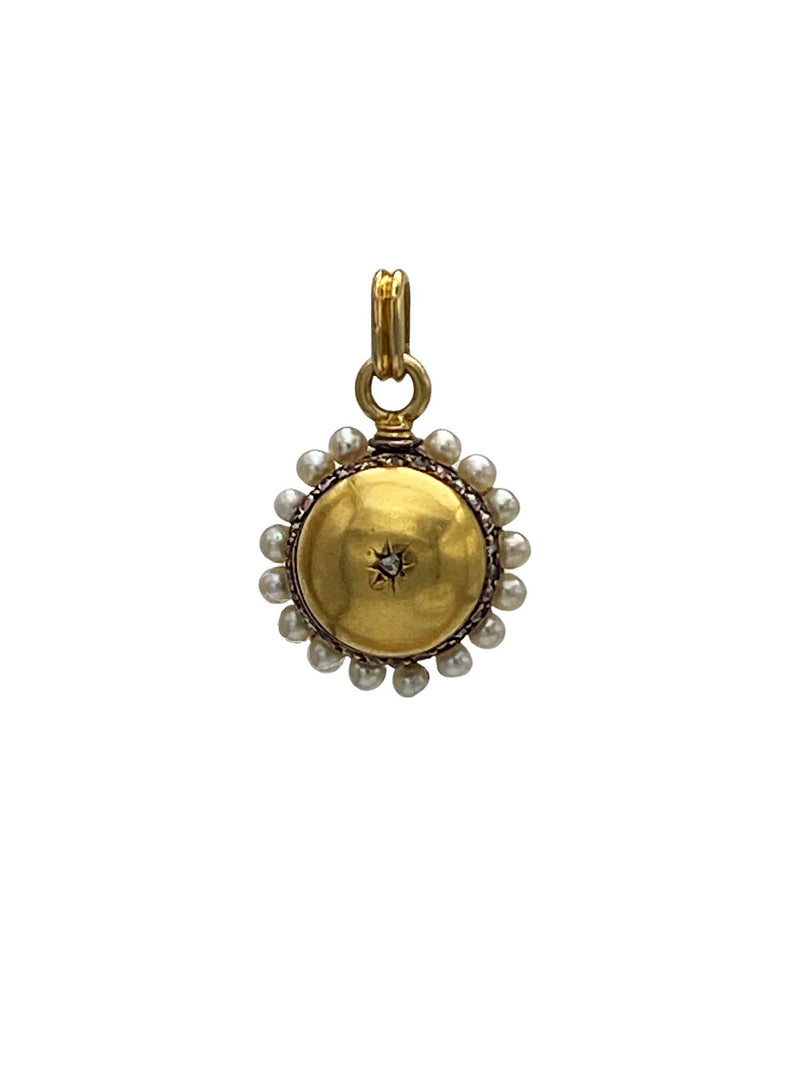 Antique Orb Pendant
