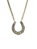 Diamond Horseshoe Necklace